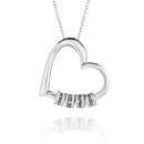 Colar "Infinito Amor" – A Família Unida no Coração (Personalizável)