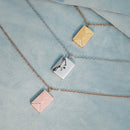 Colar com Pingente Envelope Personalizado - Demonstração de Amor