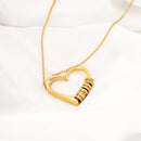 Colar "Infinito Amor" – A Família Unida no Coração (Personalizável)