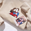 Camiseta e Moletom Personalizado com Foto | O Presente Ideal para Casais e Famílias - Envio Imediatamente Dia dos Namorados