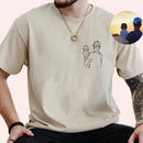 Camisa Personalizada com Fotos - Presente especial para os Pais
