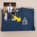 Camisa Personalizada com Fotos - Presente especial para os Pais