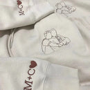 Camisa Personalizada com o Desenho da Foto do Casal