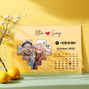 Placa Spotify personalizada Spotify Code Song Decor Photo Decor Presente para casais