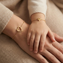 Pulseiras – Mãe & Filha Laço/ Amor Eterno