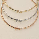 Bracelete de Coração com 3 ou 4 Nomes Personalizados