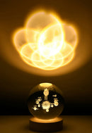 Luminária 3D Solar Galáxia