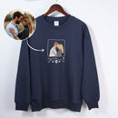 Camiseta e Moletom Personalizado com Foto | O Presente Ideal para Casais e Famílias - Envio Imediatamente Dia dos Namorados