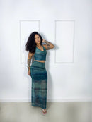 Cropped + Saia Longa - Especial Inverno